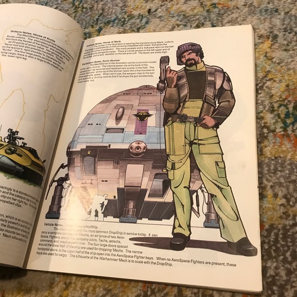 Mechwarrior: The Battletech Role Playing Game * Fasa Staff Book 1st Edition GUC - Picture 1 of 11